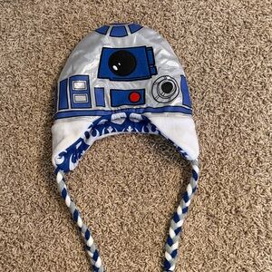 Star Wars R2-D2 Kids Hat - Blue and White